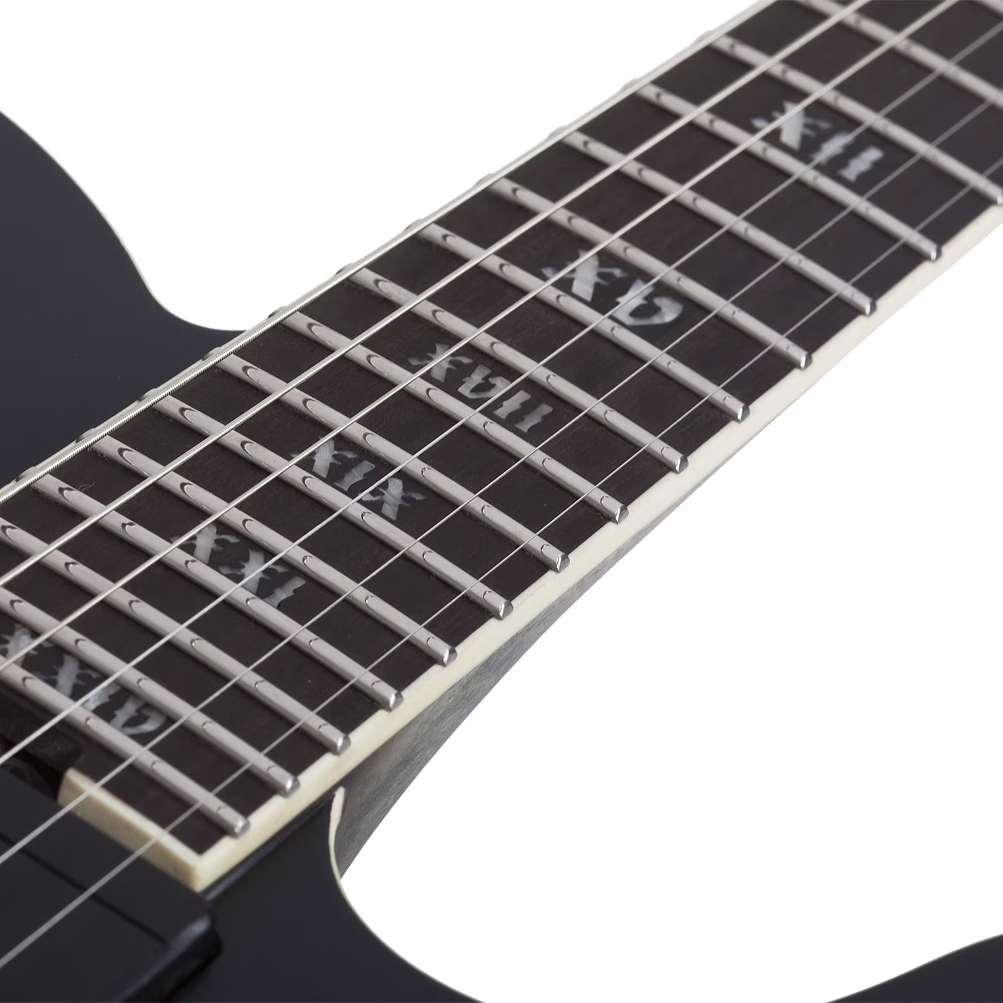 Schecter PT SLS Elite Evil Twin Electric Guitar - Satin Black