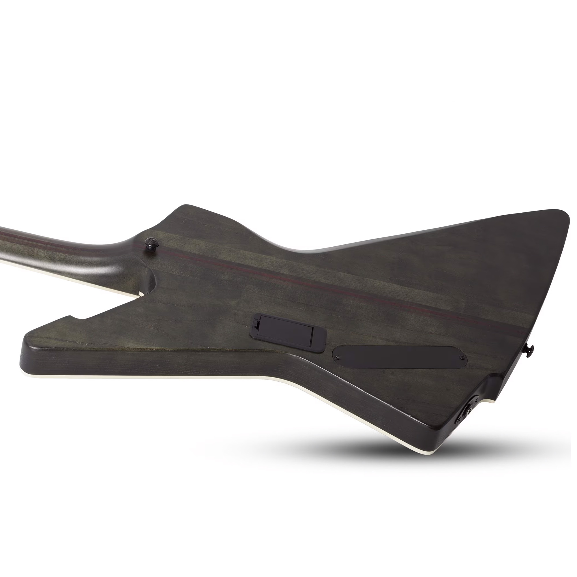 Schecter E-1 SLS Evil Twin Electric Guitar - Satin Black