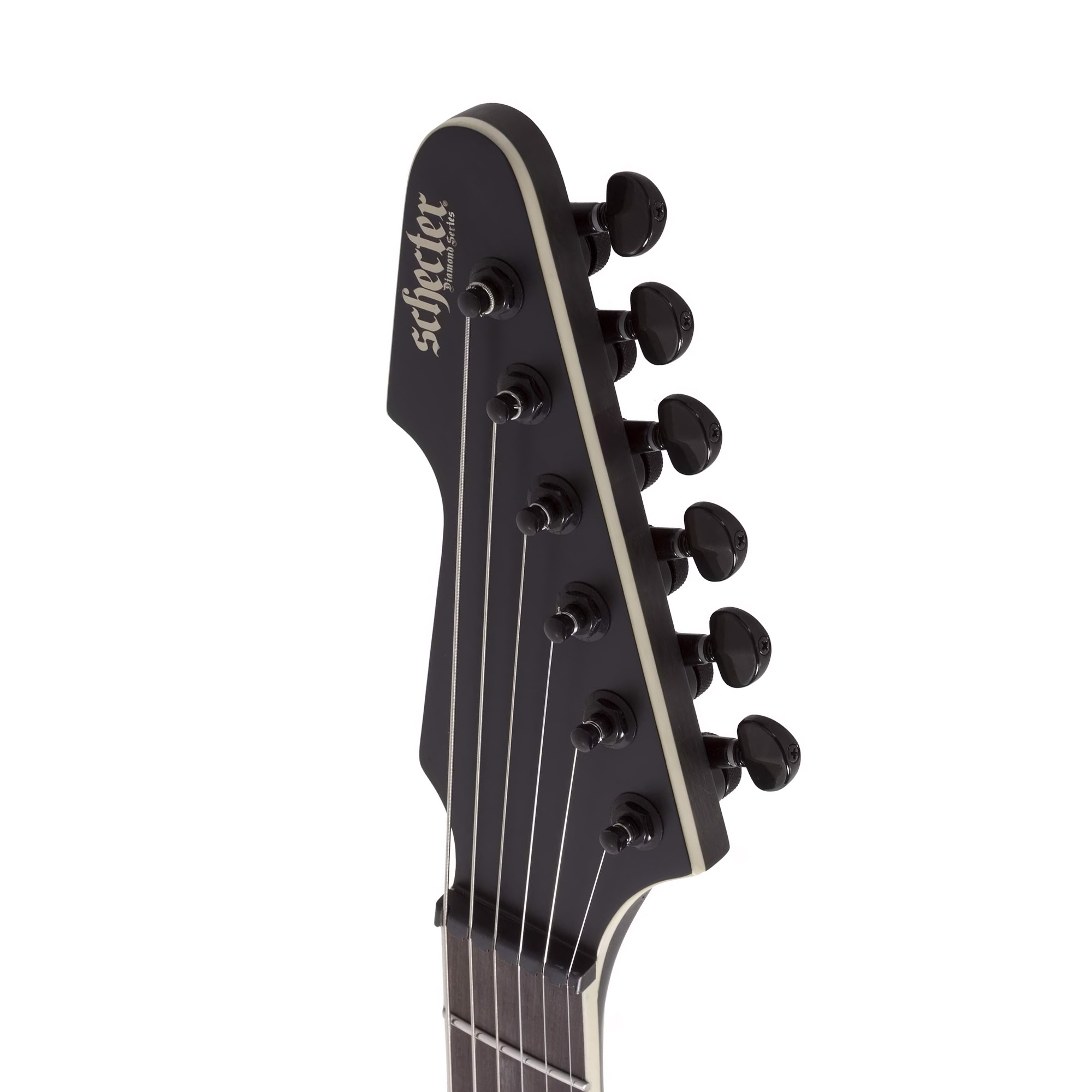 Schecter E-1 SLS Evil Twin Electric Guitar - Satin Black