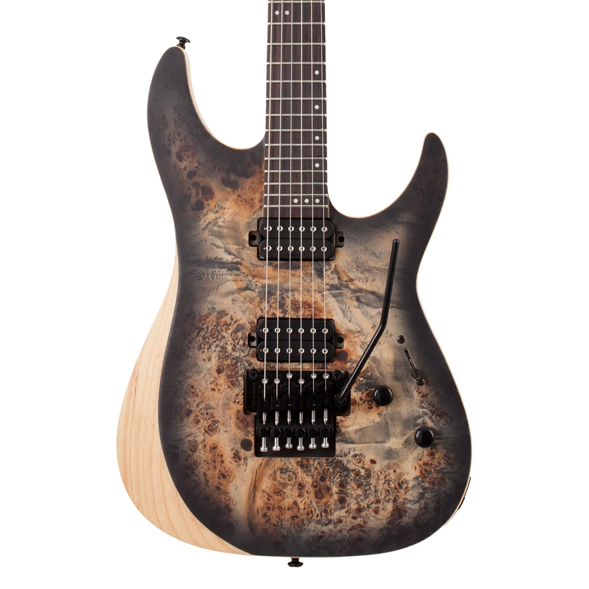 Schecter Electric Guitar Reaper 6 FR - Satin Charcoal Burst