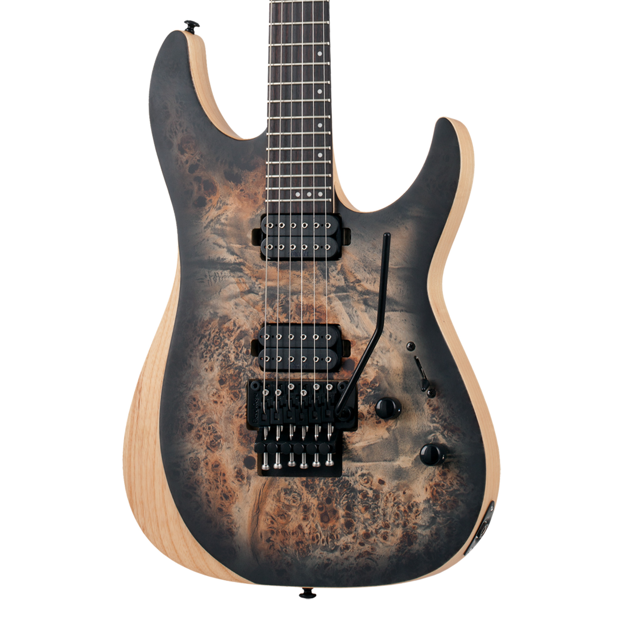 Schecter Electric Guitar Reaper 6 FR - Satin Charcoal Burst