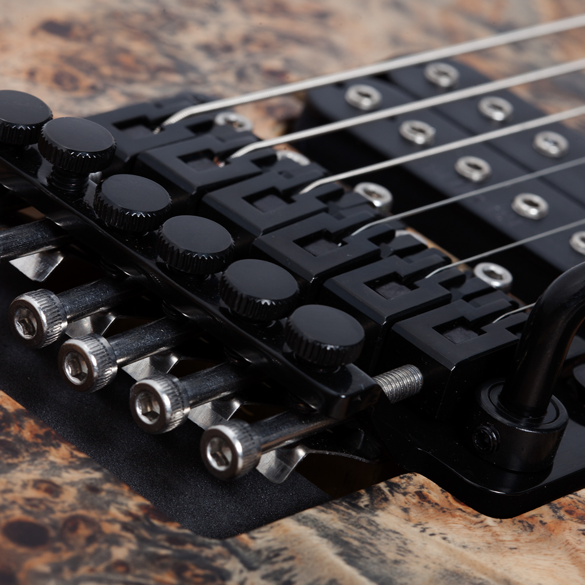 Schecter Electric Guitar Reaper 6 FR - Satin Charcoal Burst