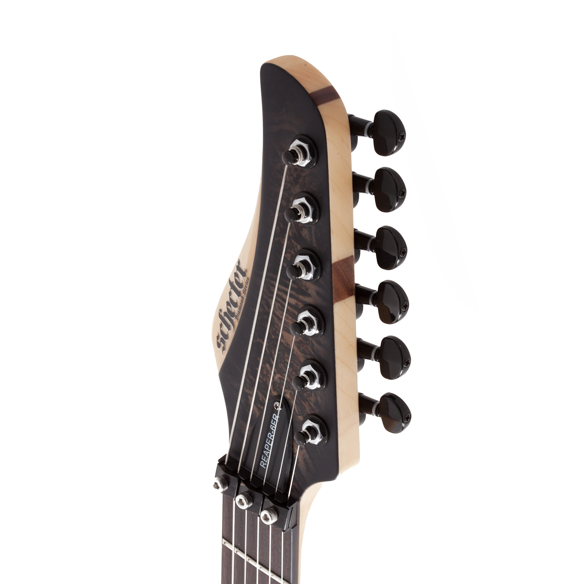 Schecter Electric Guitar Reaper 6 FR - Satin Charcoal Burst