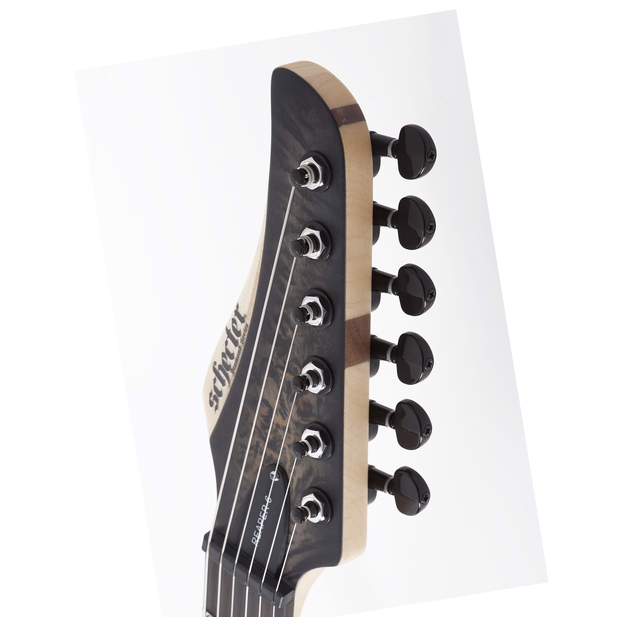 Schecter Electric Guitar Reaper 6 Left Handed - Satin Charcoal Burst