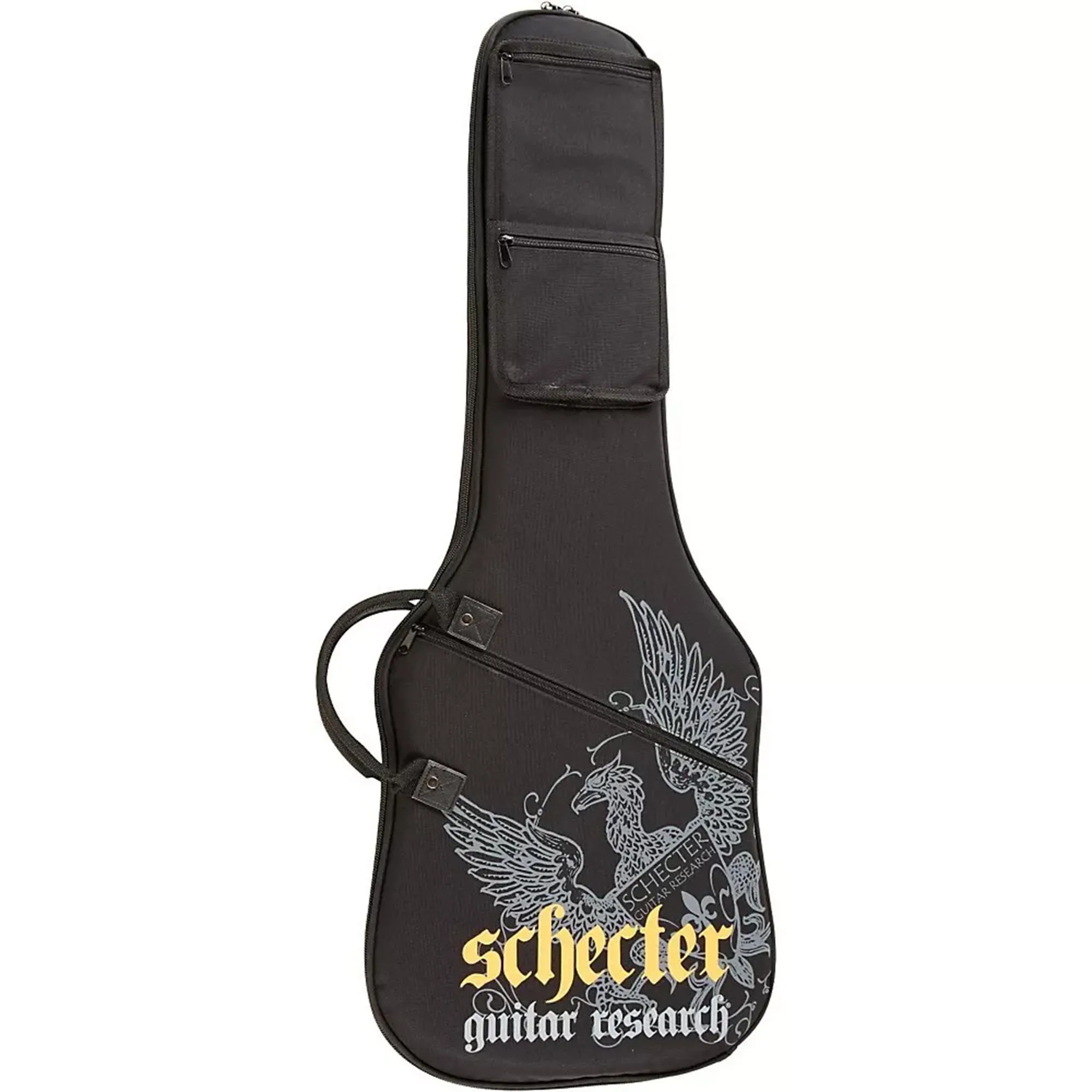 Schecter Gig Bag Guitar - Black w/ Black Interior