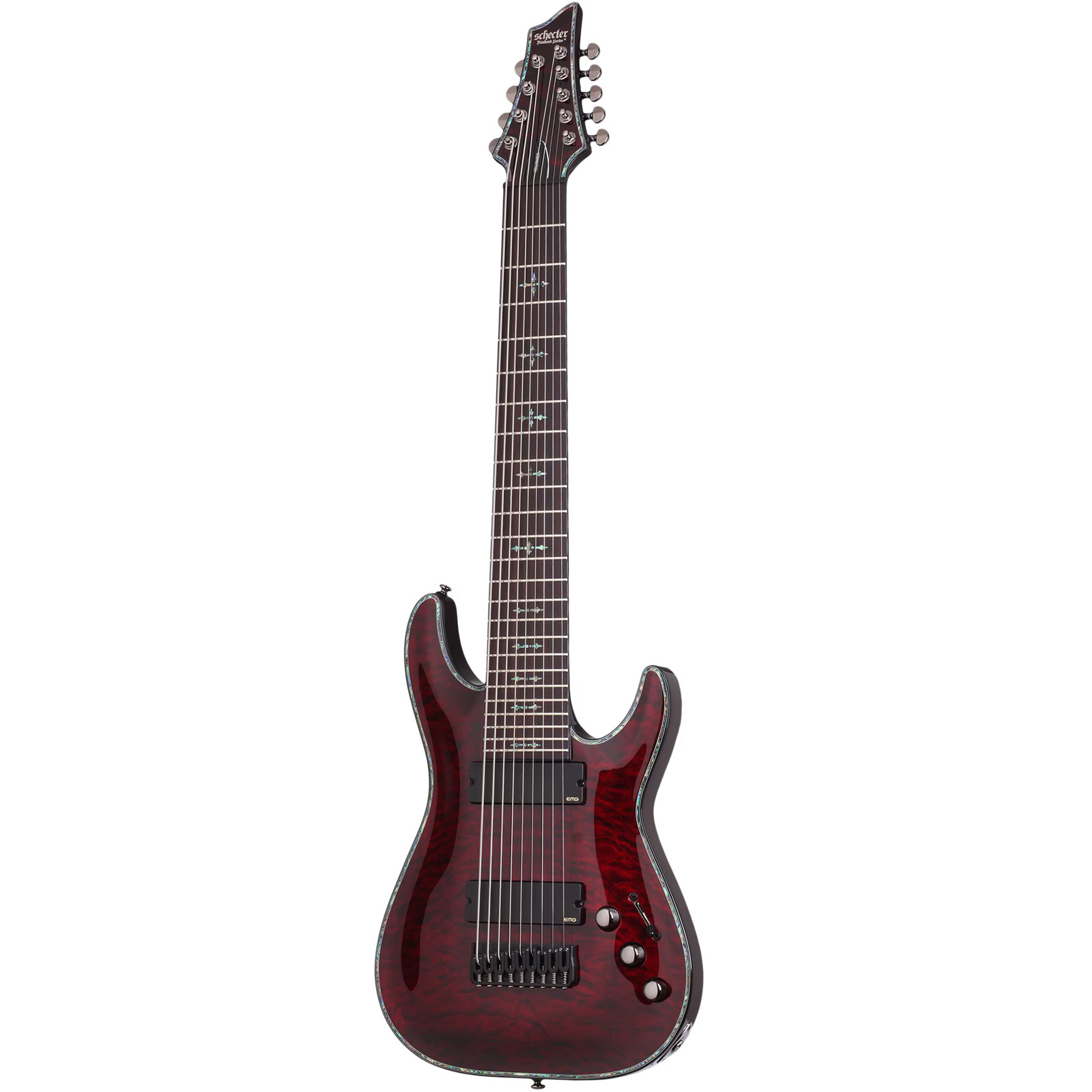 Schecter Hellraiser C-9 Super Strat Electric Guitar - Black Cherry (PRE ORDER)