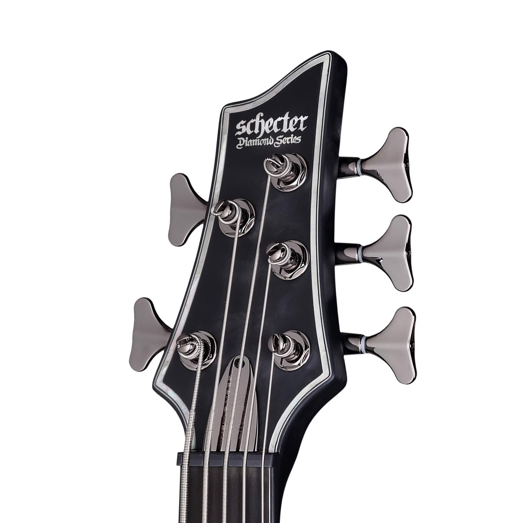 Schecter Hellraiser Extreme 5 Bass Electric Guitar - See Thru Black Satin