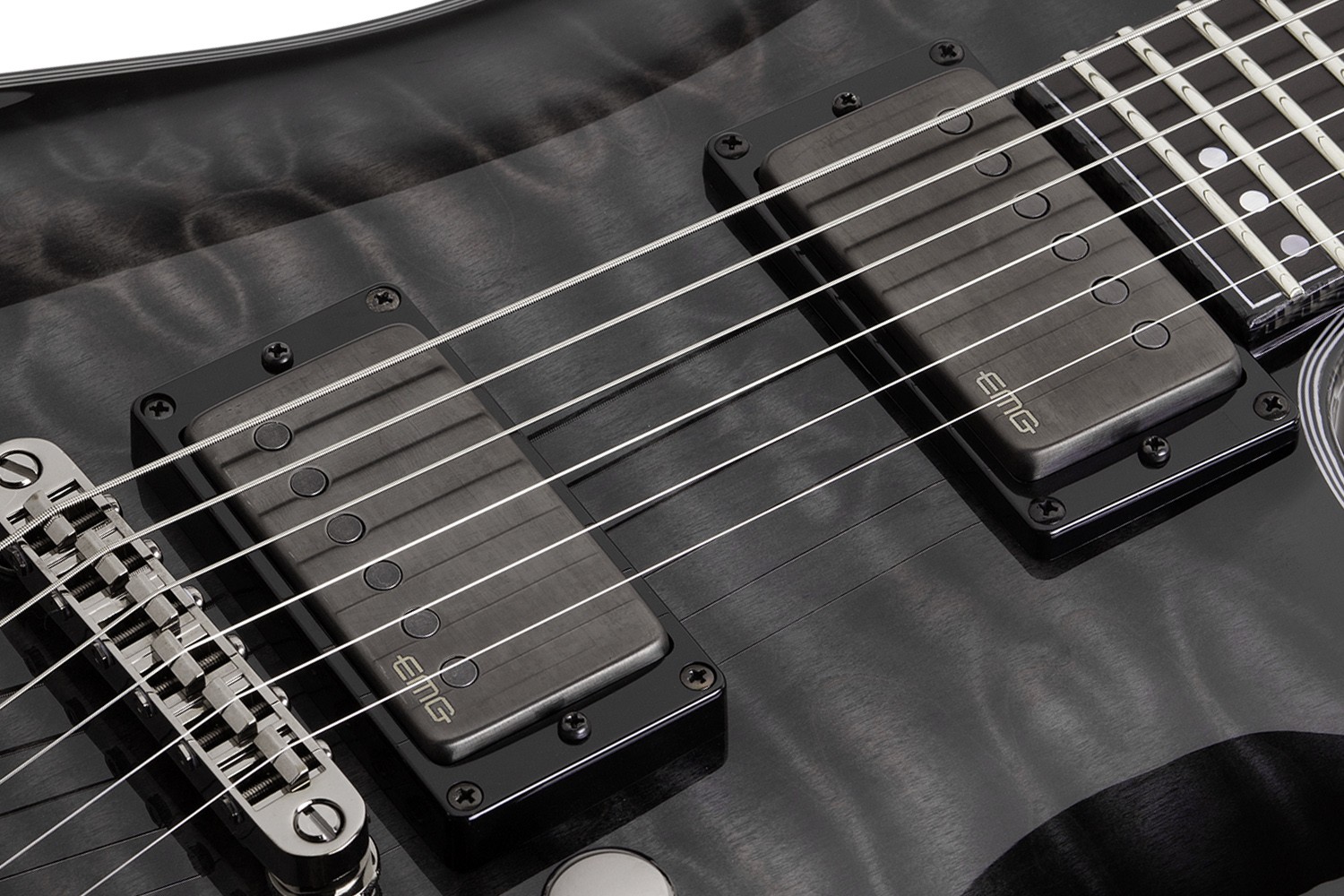 Schecter Hellraiser Hybrid C-1-Trans Black Burst