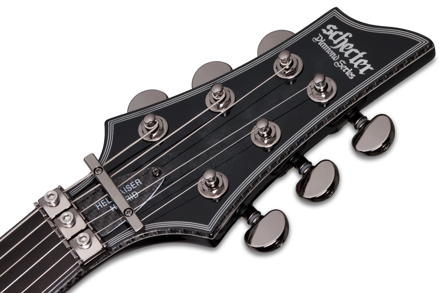 Schecter Hellraiser Hybrid C-1 FR-S Electric Guitar - Trans Black Burst