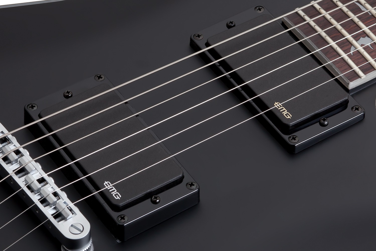 Schecter Damien Platinum 6 Electric Guitar- Satin Black