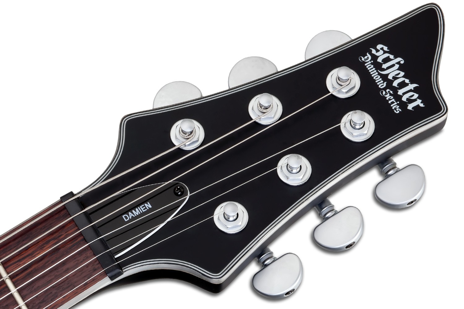 Schecter Damien Platinum 6 Electric Guitar- Satin Black
