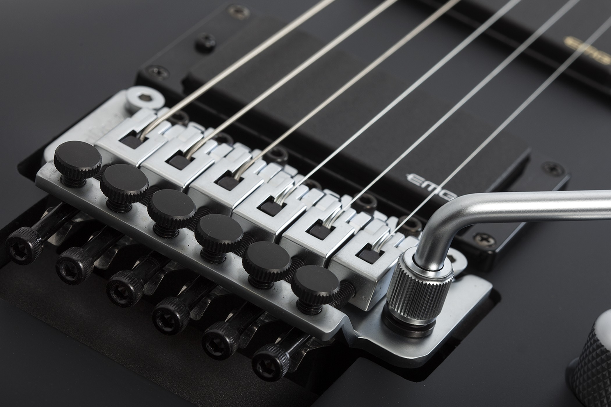 Schecter Damien Platinum 6 FR Electric Guitar - Satin Black