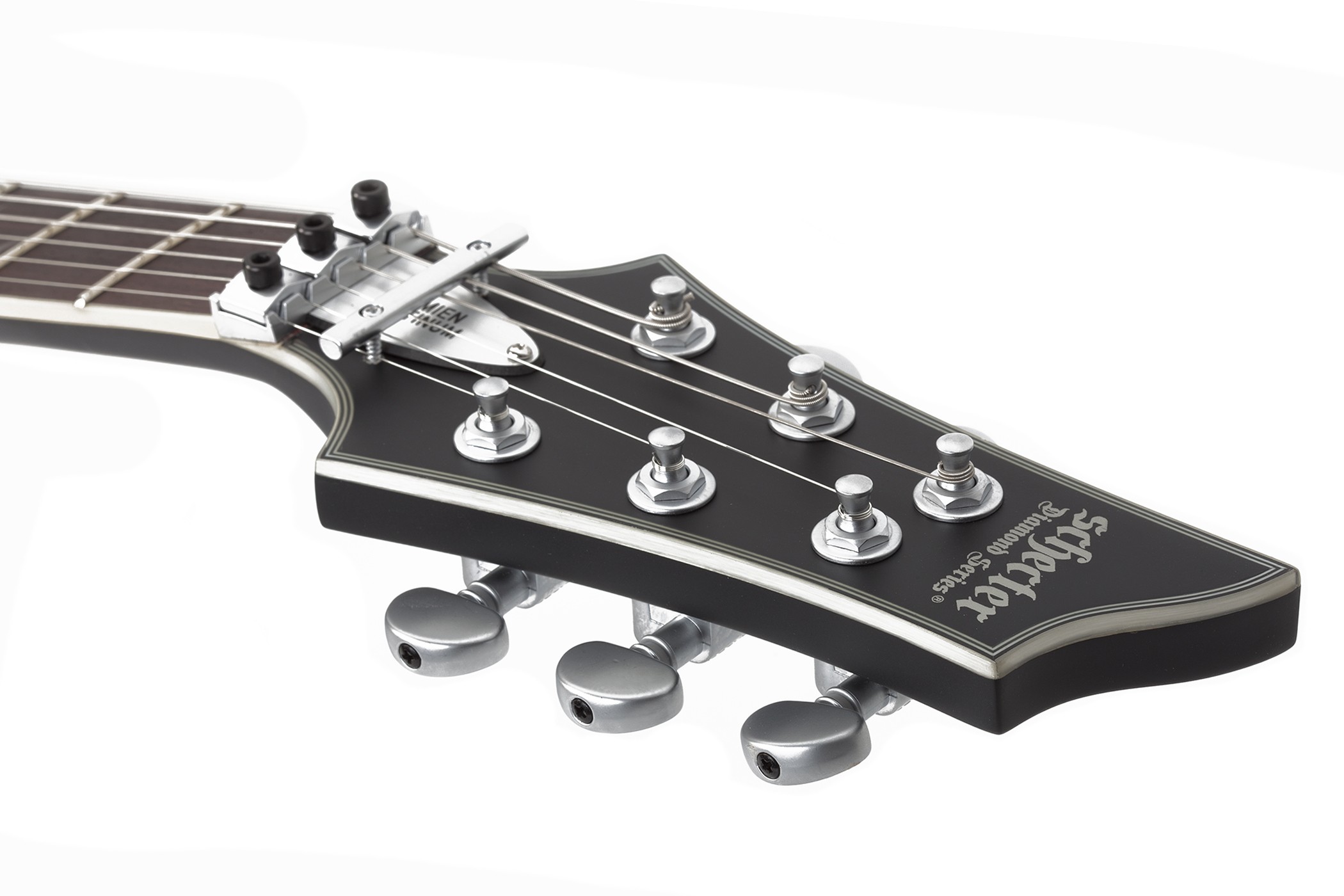 Schecter Damien Platinum 6 FR Electric Guitar - Satin Black