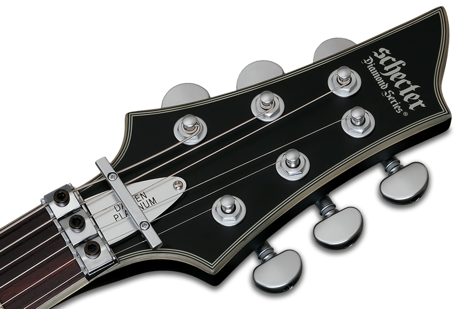 Schecter Damien Platinum 6 FR S Electric Guitar - Satin Black