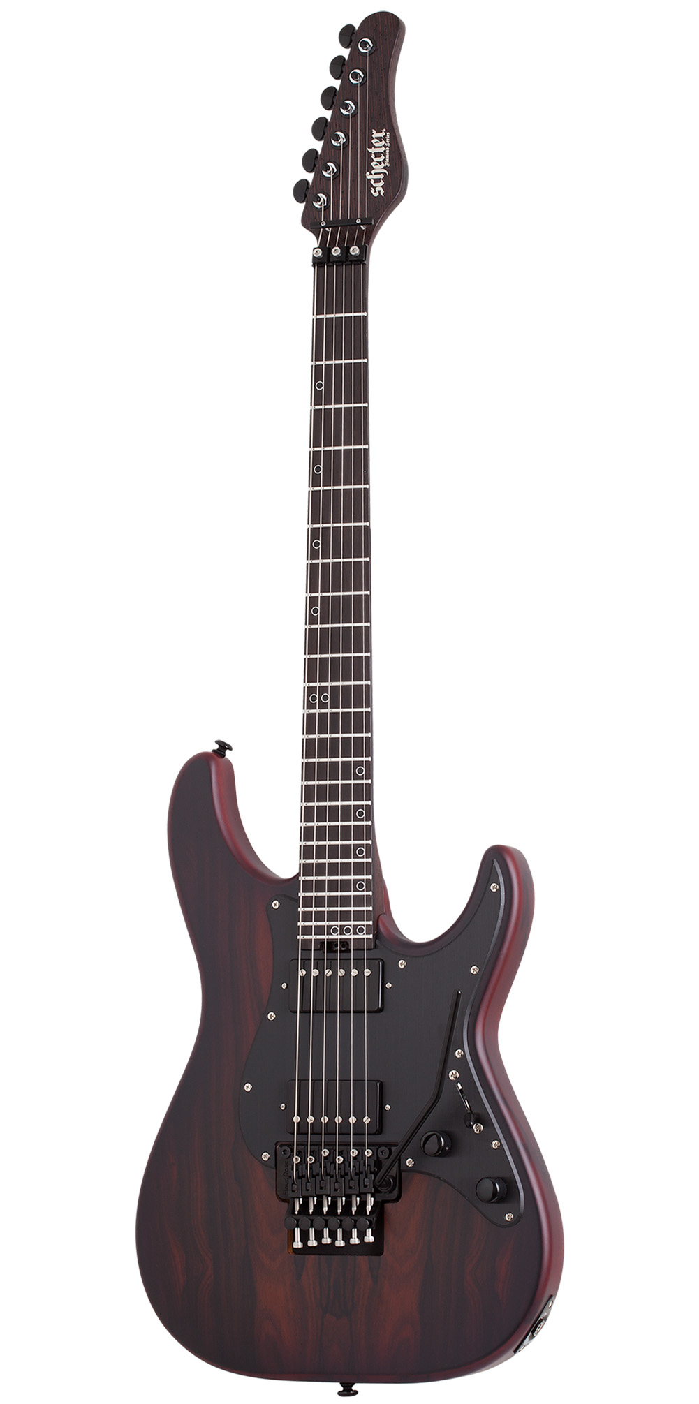 Schecter Electric Guitar Sun Valley Super Shredder Exotic FR Ziricote - Natural Satin