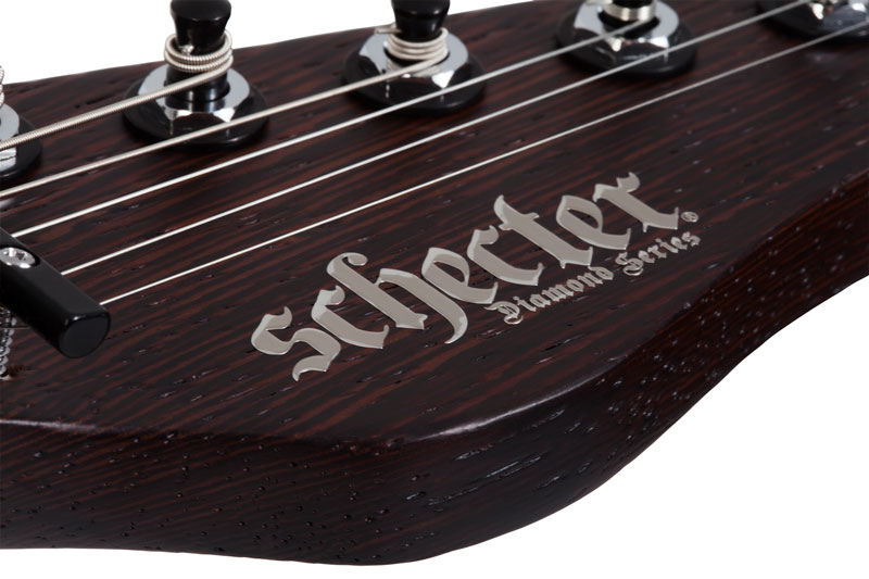 Schecter Electric Guitar Sun Valley Super Shredder Exotic FR Ziricote - Natural Satin