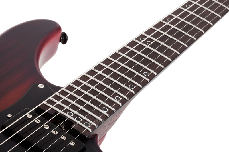 Schecter Electric Guitar Sun Valley Super Shredder Exotic FR Ziricote - Natural Satin