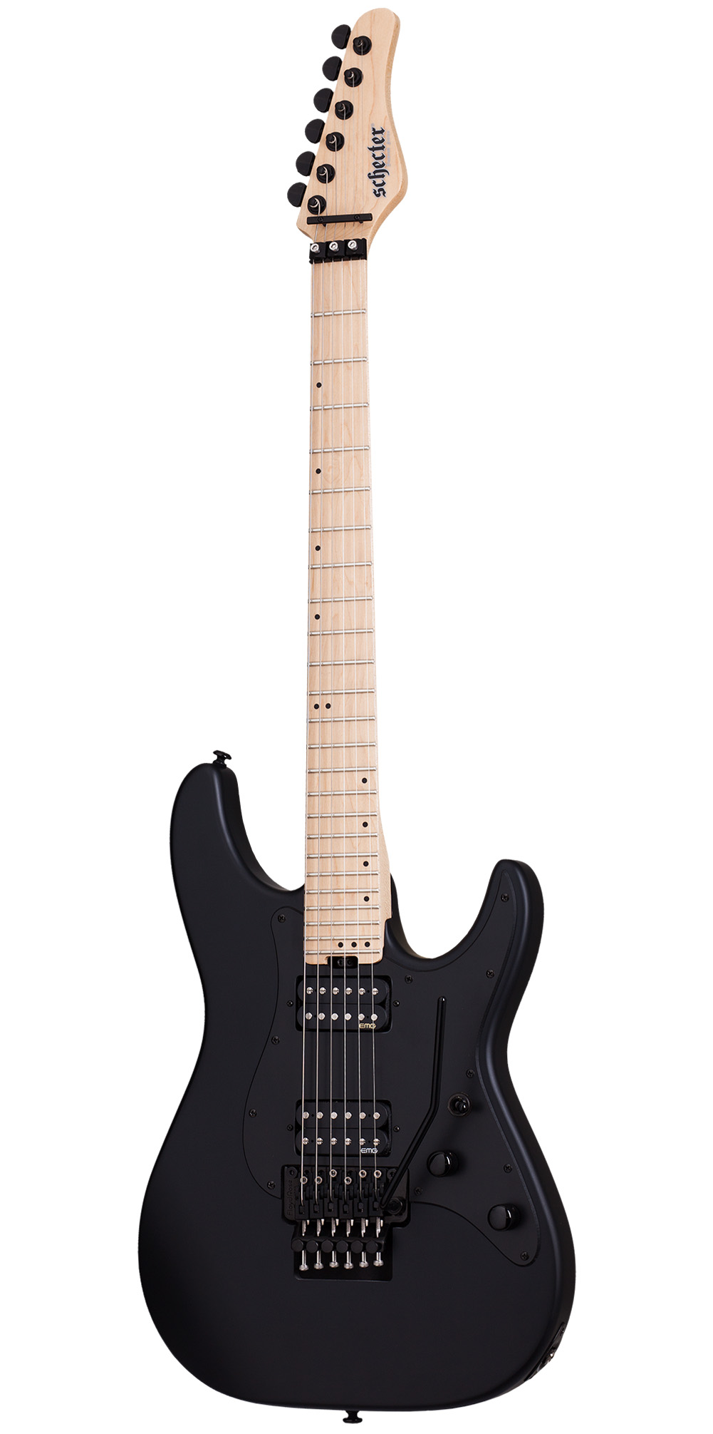 Schecter Electric Guitar Sun Valley Super Shredder FR - Satin Black