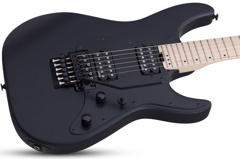 Schecter Electric Guitar Sun Valley Super Shredder FR - Satin Black
