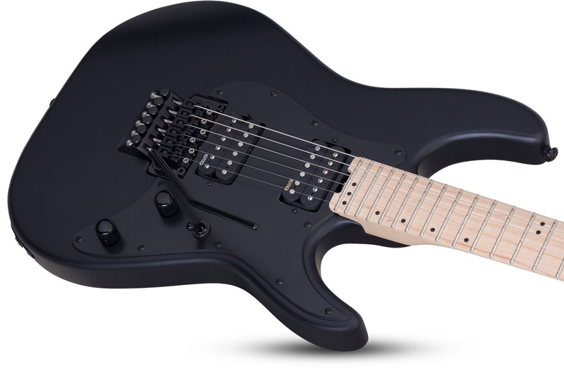 Schecter Electric Guitar Sun Valley Super Shredder FR - Satin Black