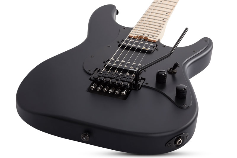 Schecter Electric Guitar Sun Valley Super Shredder FR - Satin Black
