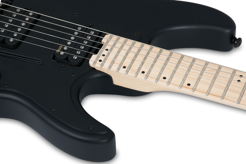 Schecter Electric Guitar Sun Valley Super Shredder FR - Satin Black
