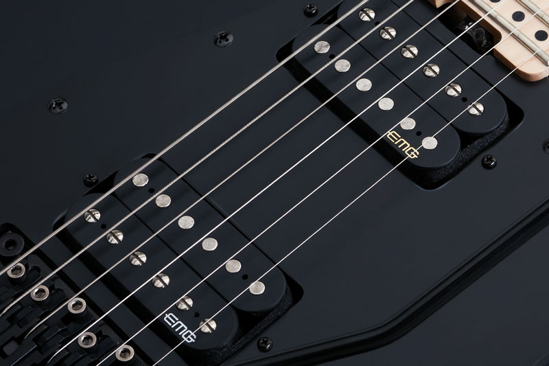 Schecter Electric Guitar Sun Valley Super Shredder FR - Satin Black