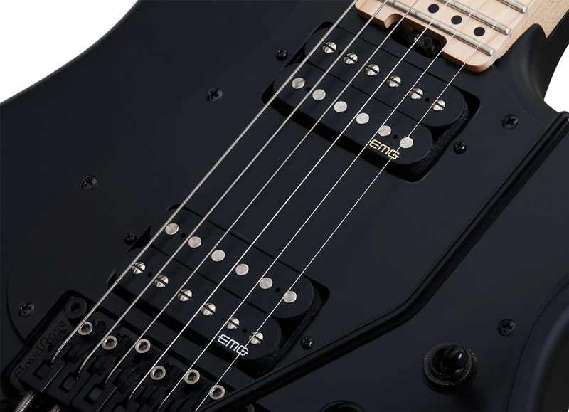 Schecter Electric Guitar Sun Valley Super Shredder FR - Satin Black