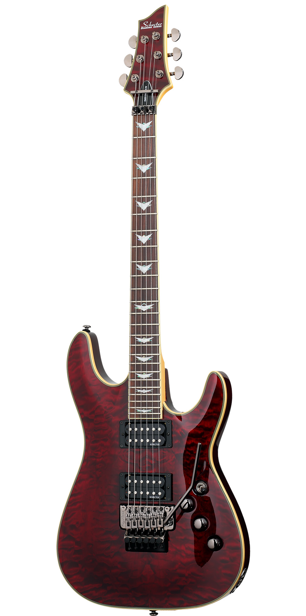 Schecter Electric Guitar Omen Extreme FR 6 - Black Cherry