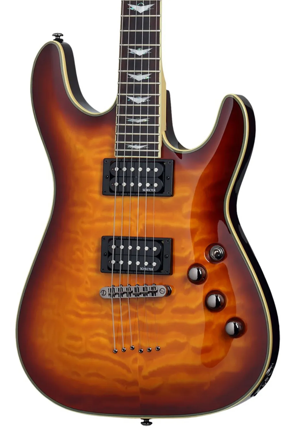 Schecter Electric Guitar Omen Extreme-6 - Vintage Sunburst