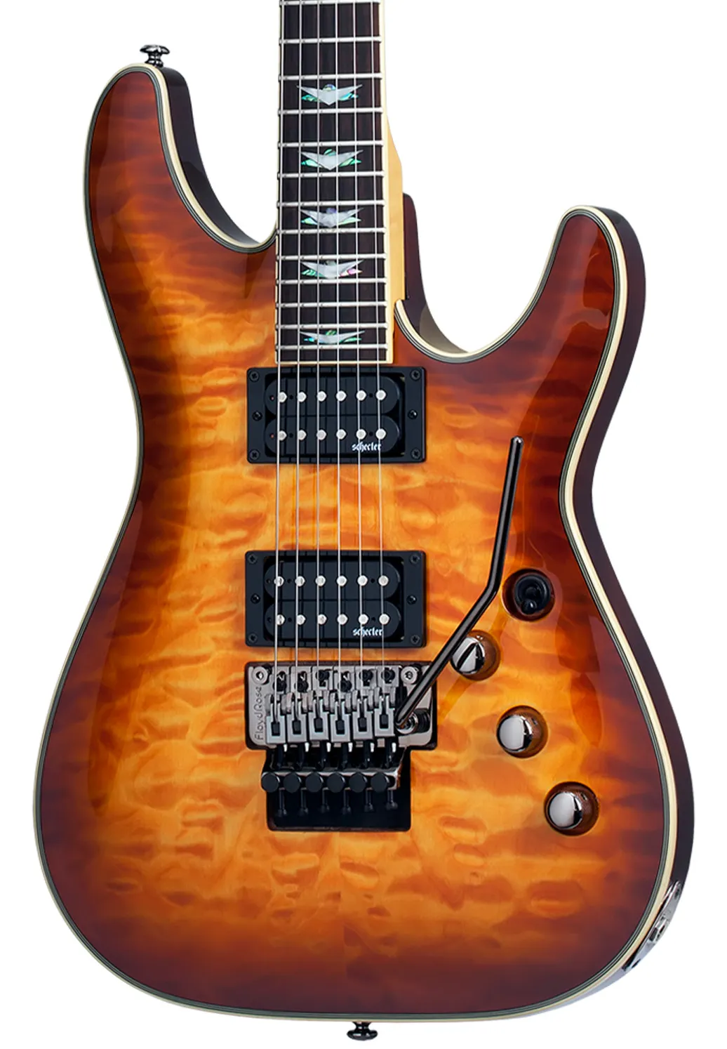 Schecter Electric Guitar Omen Extreme-FR - Vintage Sunburst