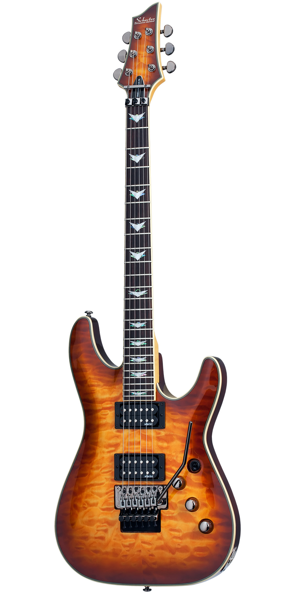 Schecter Electric Guitar Omen Extreme-FR - Vintage Sunburst