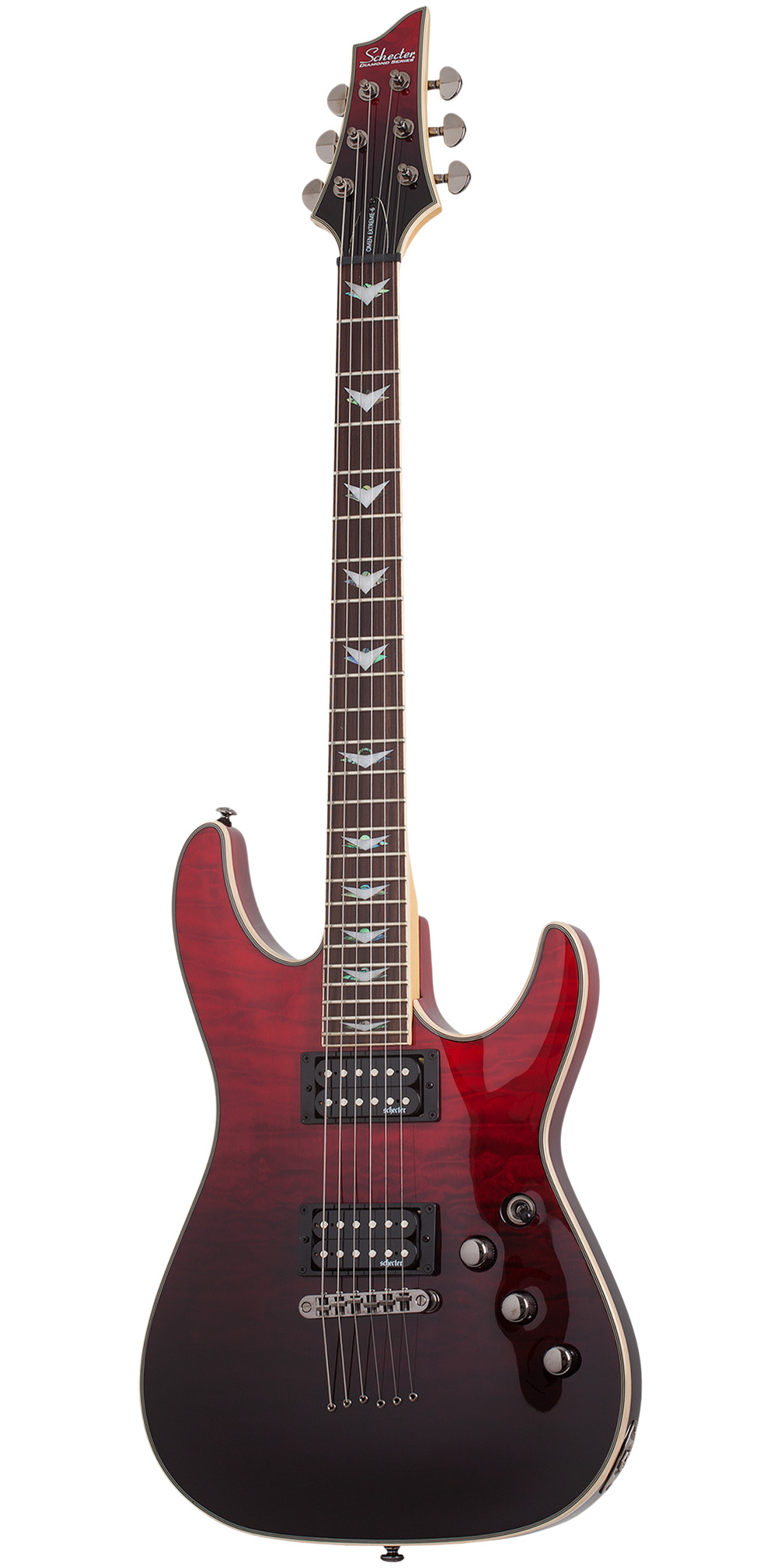 Schecter Electric Guitar Omen Extreme-6 - Blood Burst
