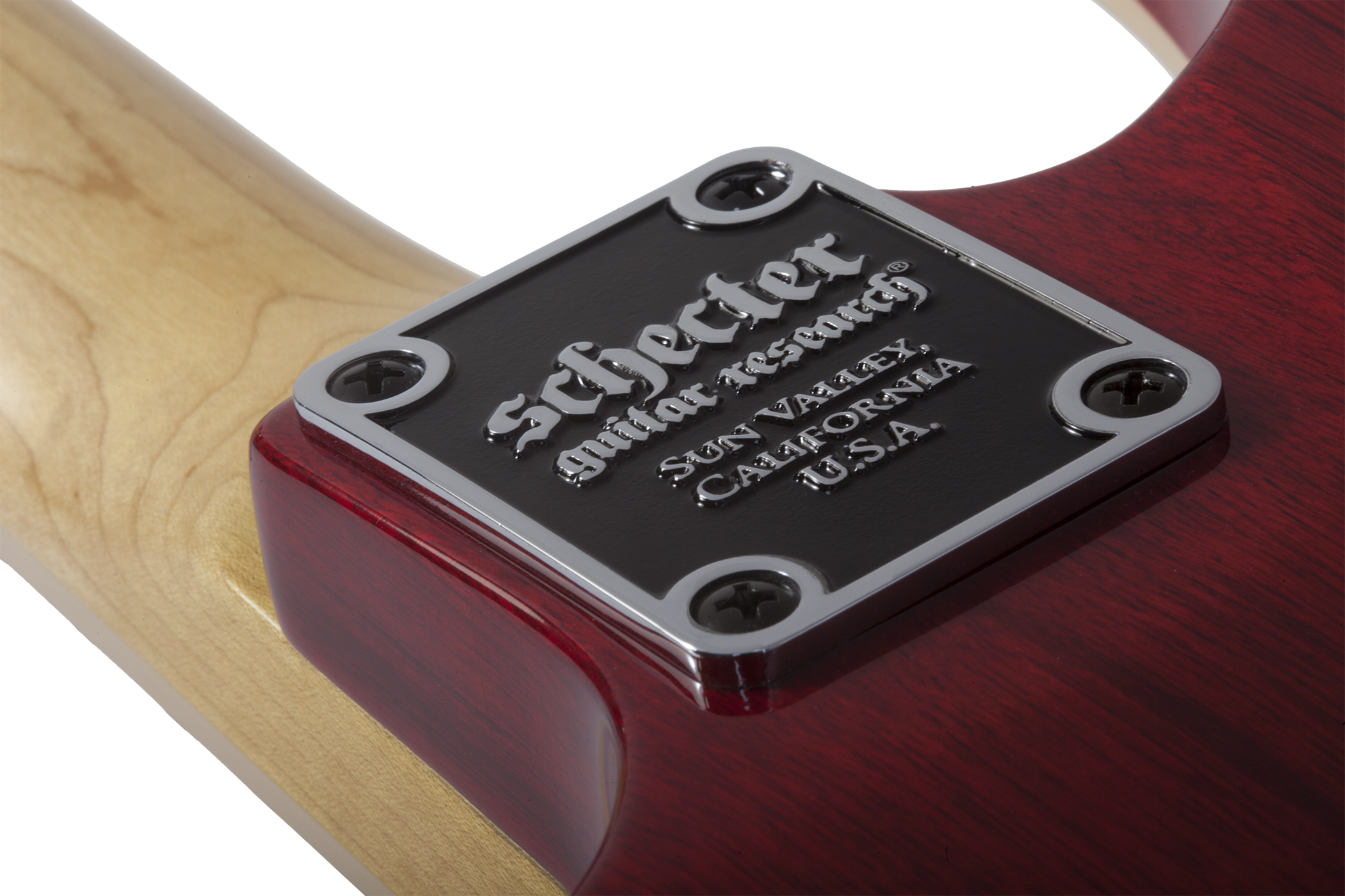 Schecter Electric Guitar Omen Extreme-6 - Blood Burst