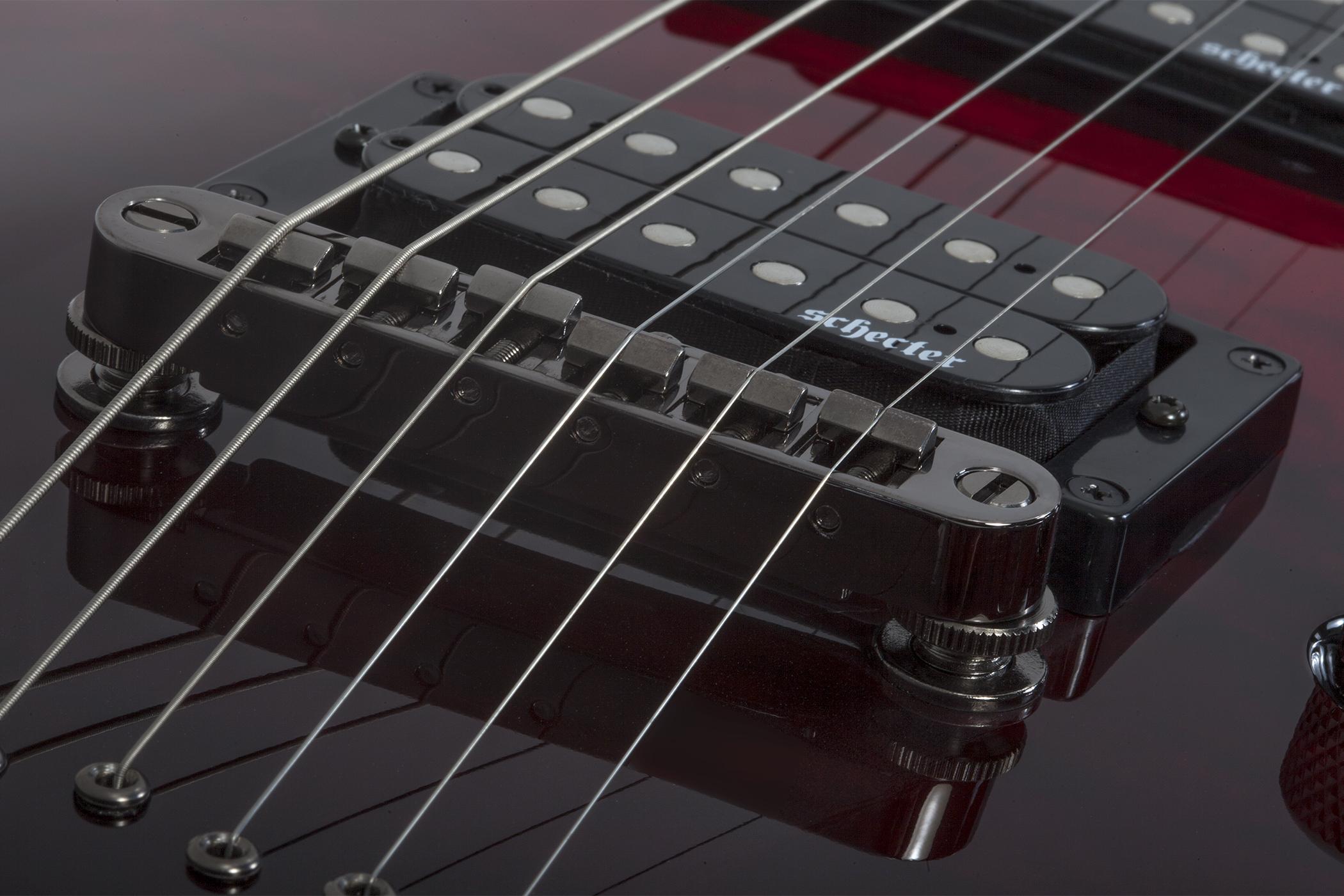 Schecter Electric Guitar Omen Extreme-6 - Blood Burst