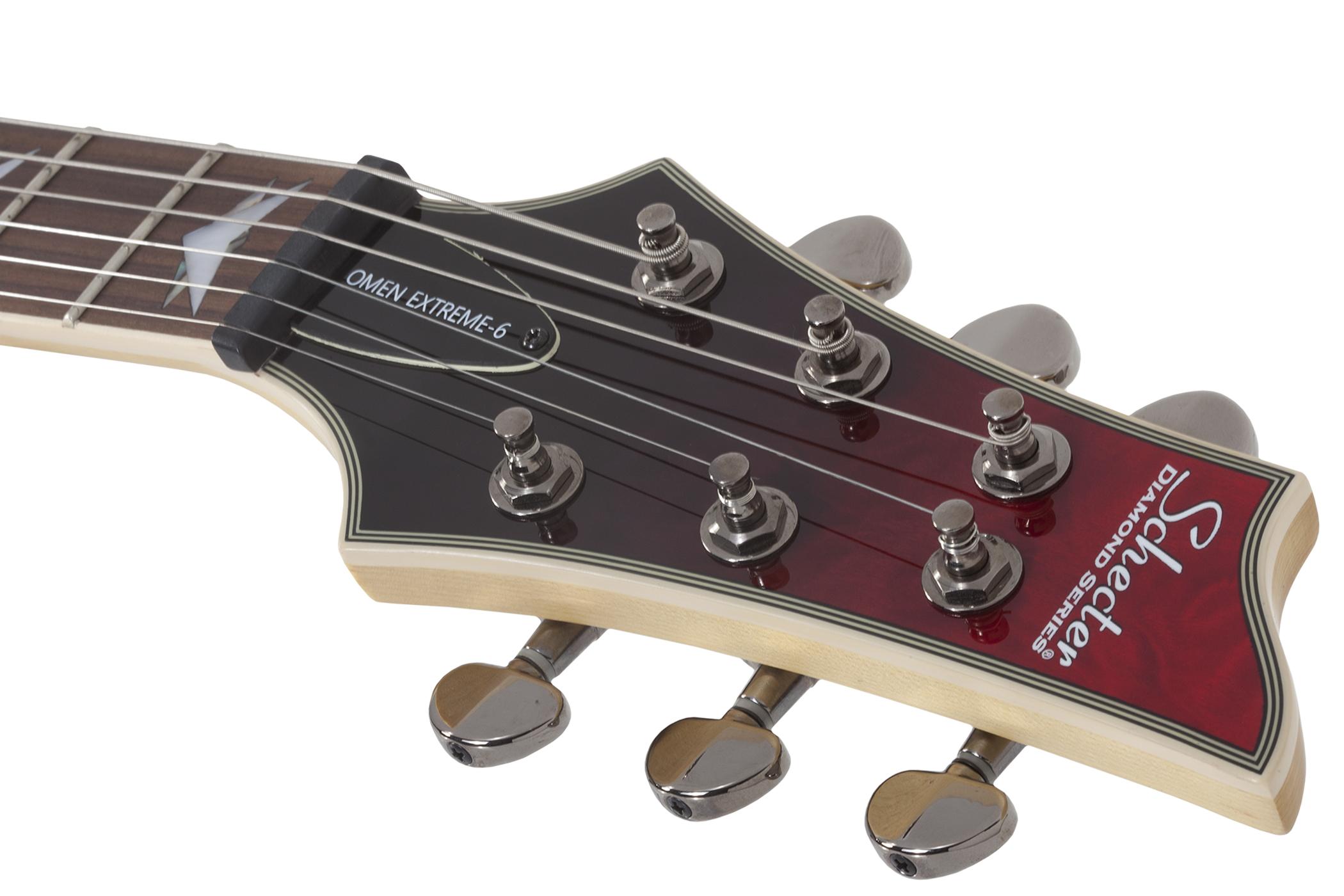 Schecter Electric Guitar Omen Extreme-6 - Blood Burst