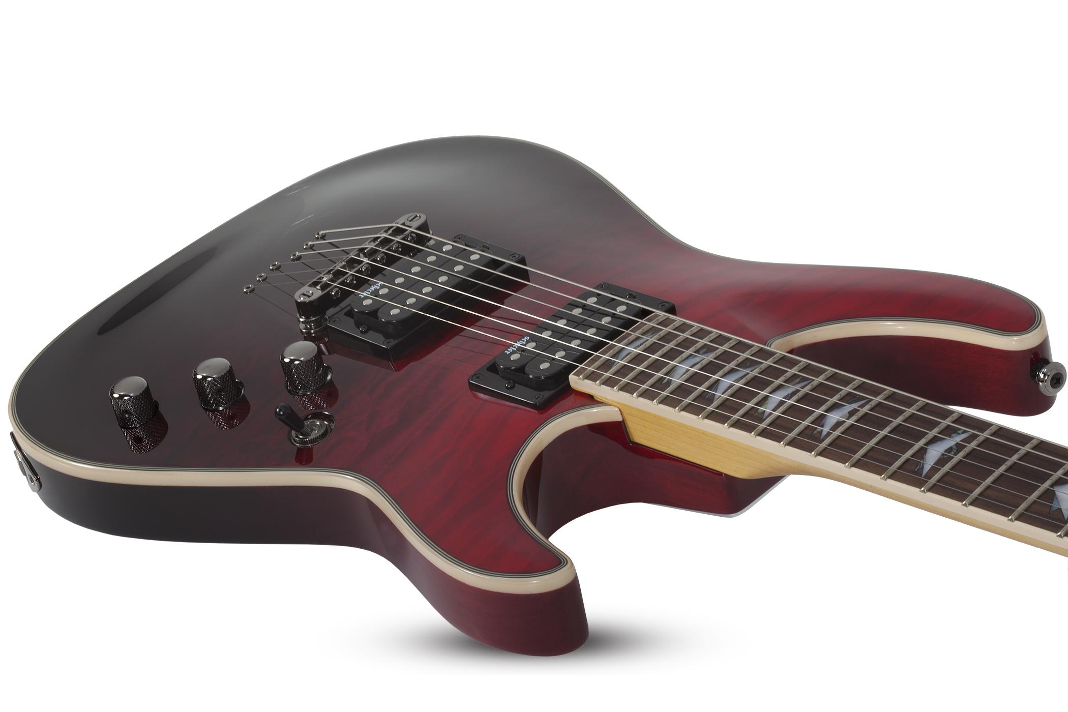 Schecter Electric Guitar Omen Extreme-6 - Blood Burst