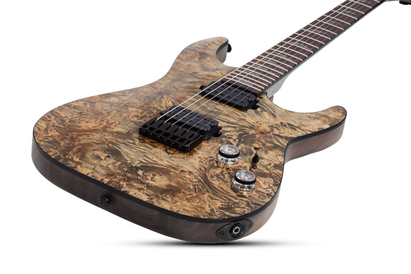 Schecter Electric Guitar Omen Elite-6 - Charcoal