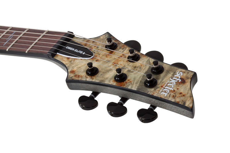 Schecter Electric Guitar Omen Elite-6 - Charcoal