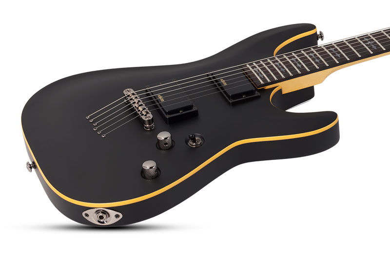 Schecter Electric Guitar Demon 6 - Aged Black Satin