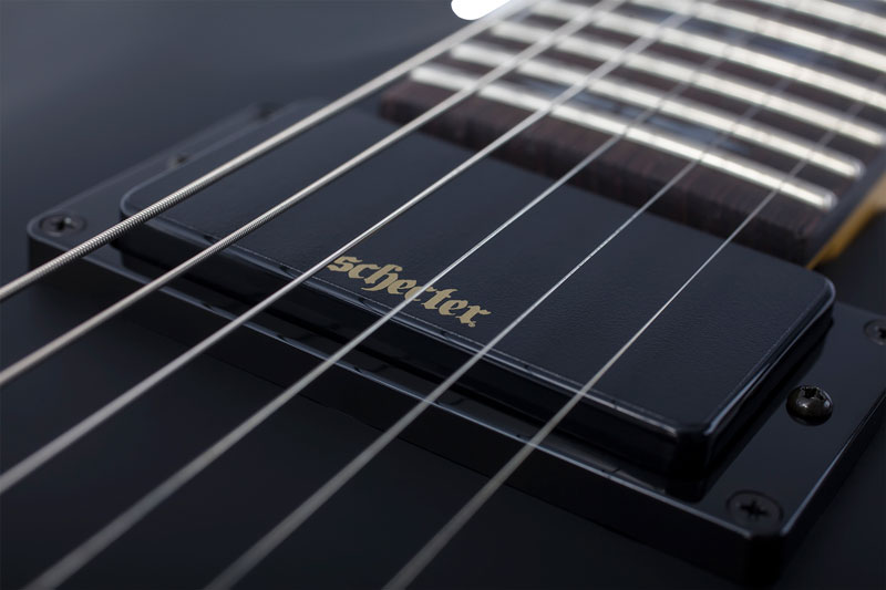 Schecter Electric Guitar Demon 6 - Aged Black Satin
