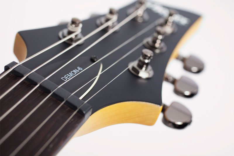 Schecter Electric Guitar Demon 6 - Aged Black Satin