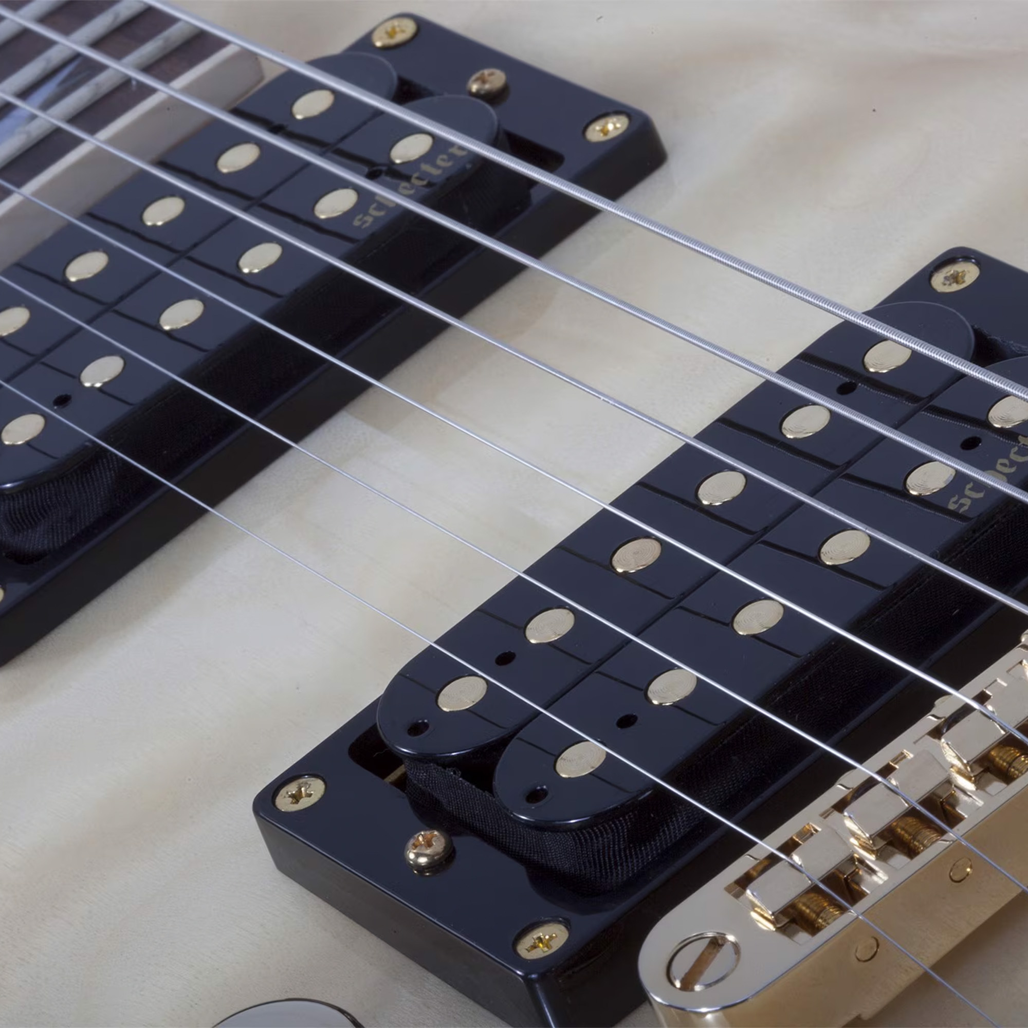 Schecter Omen Extreme 6 Left Handed Electric Guitar - Gloss Natural