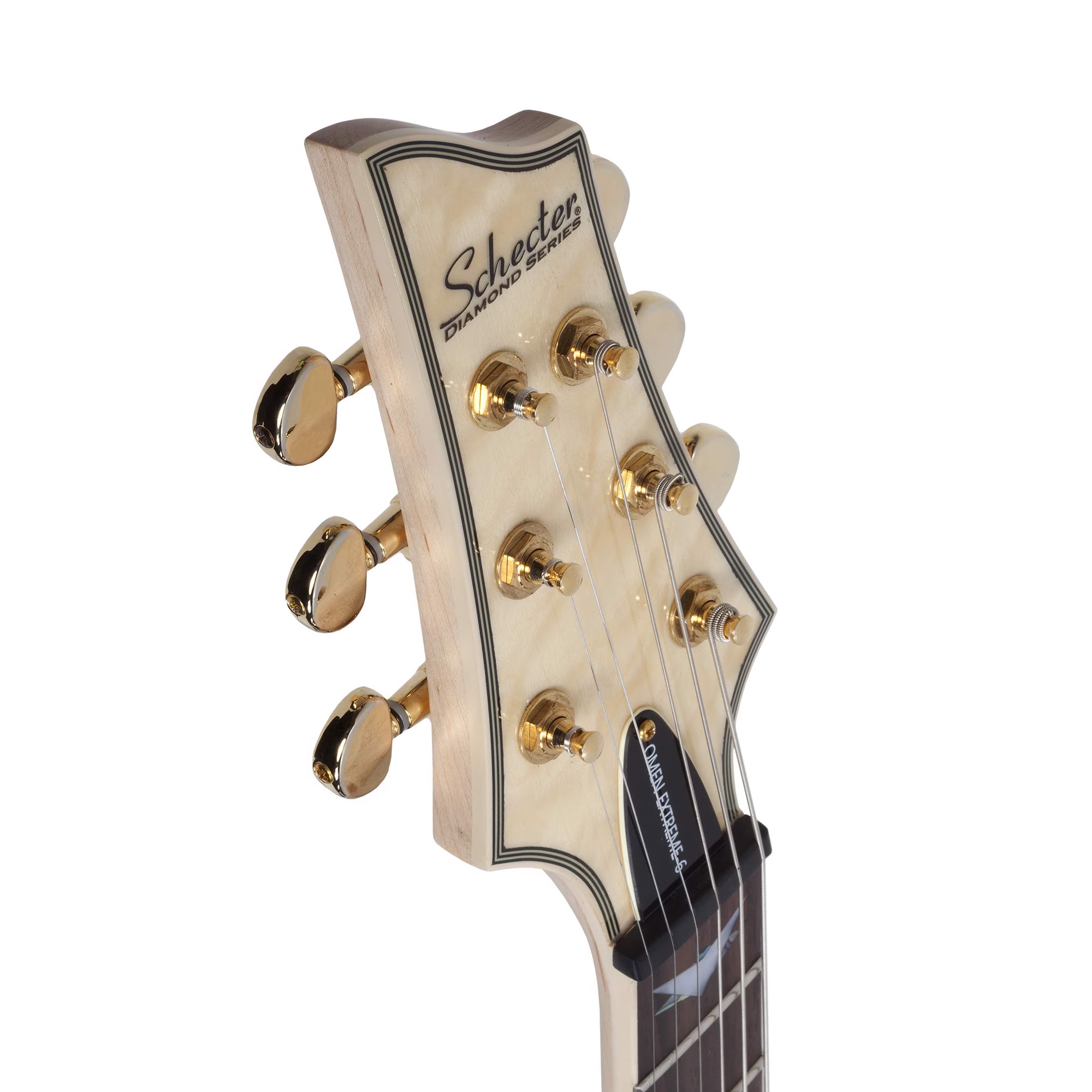 Schecter Omen Extreme 6 Left Handed Electric Guitar - Gloss Natural