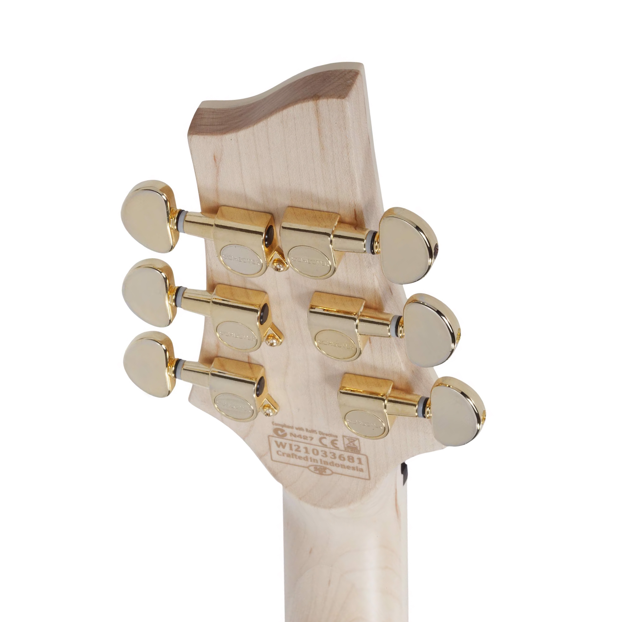 Schecter Omen Extreme 6 Left Handed Electric Guitar - Gloss Natural