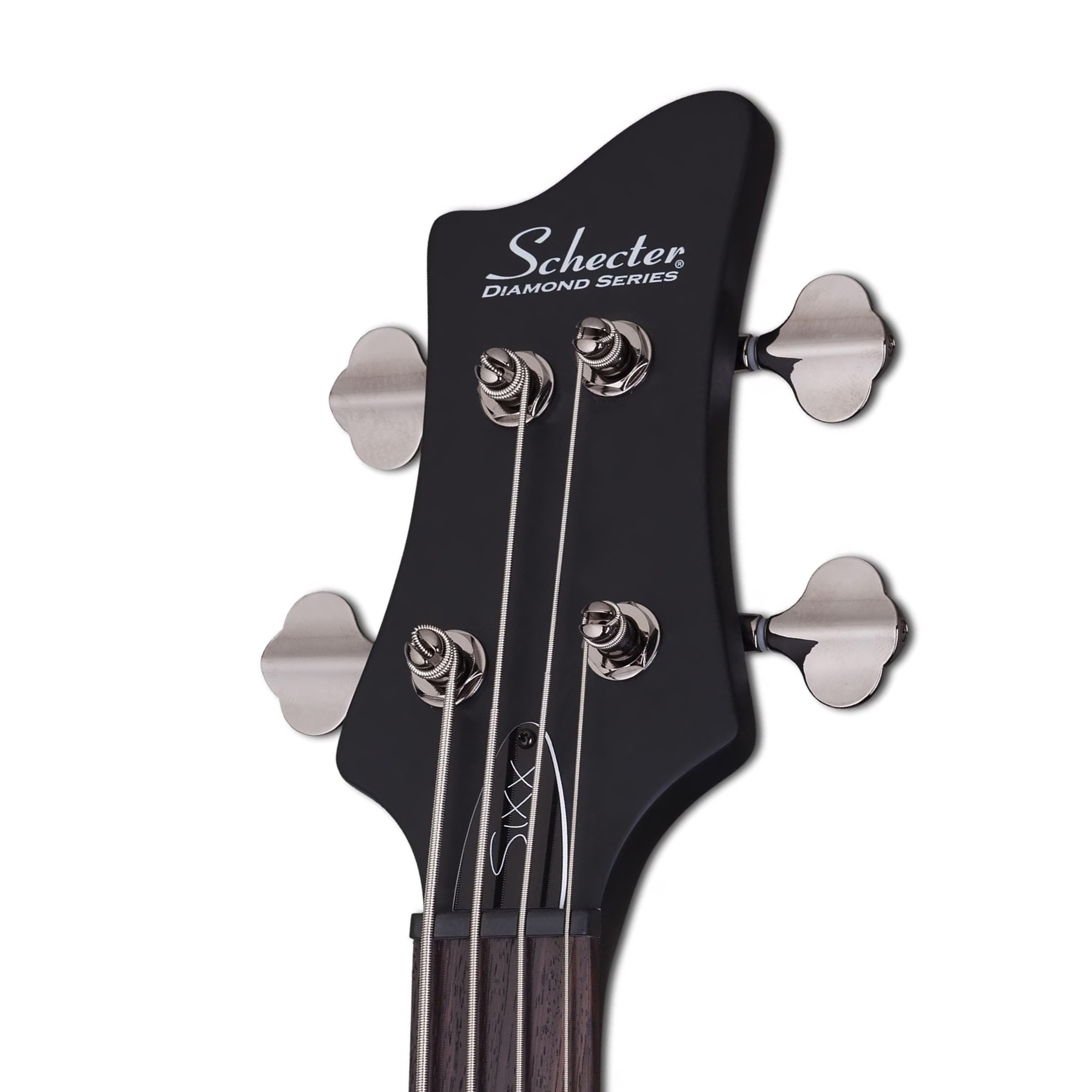 Schecter Sixx Bass Thunderbird Electric Guitar - Satin Black (PRE ORDER)