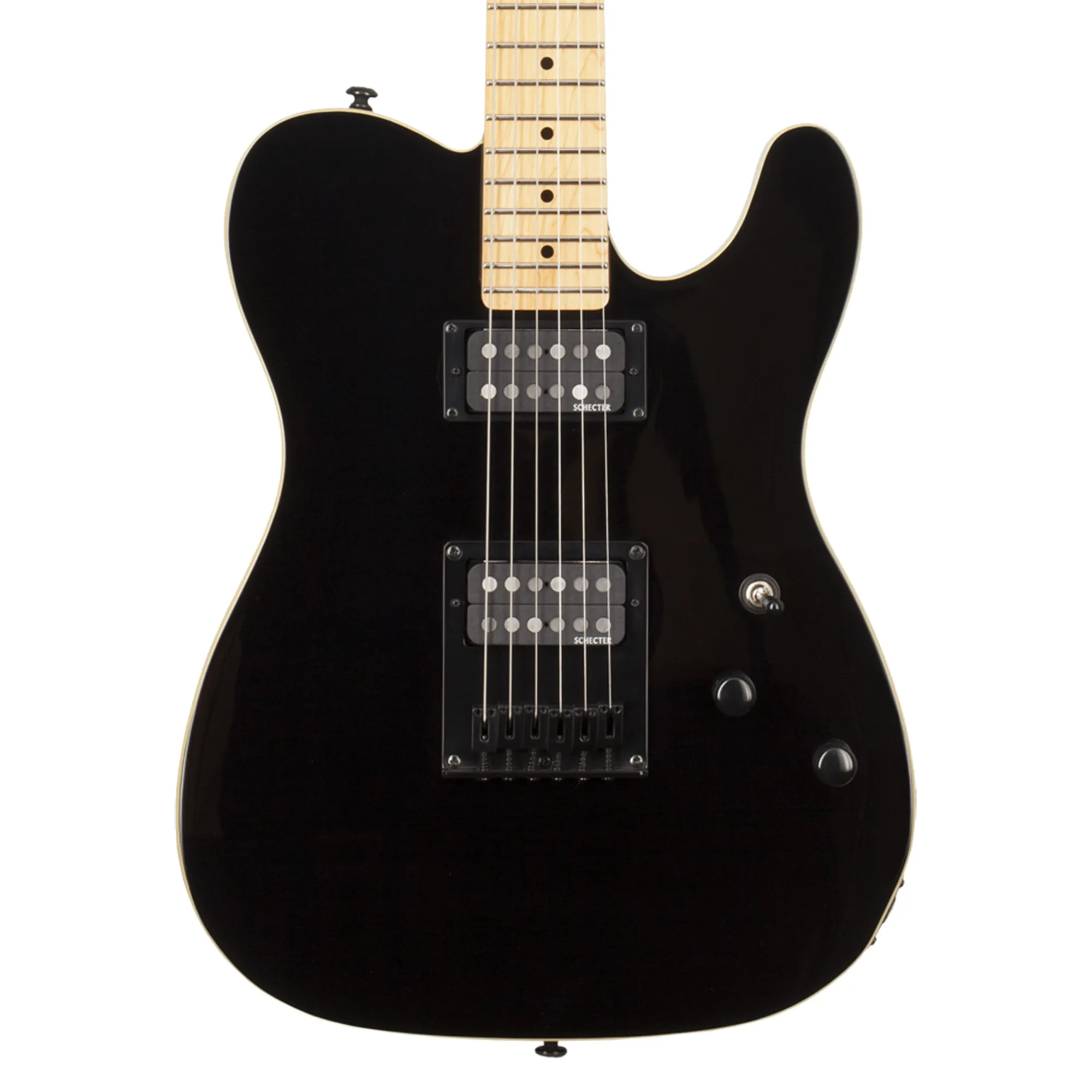 Schecter Electric Guitar PT BLK M.M Super Rock II - Gloss Black