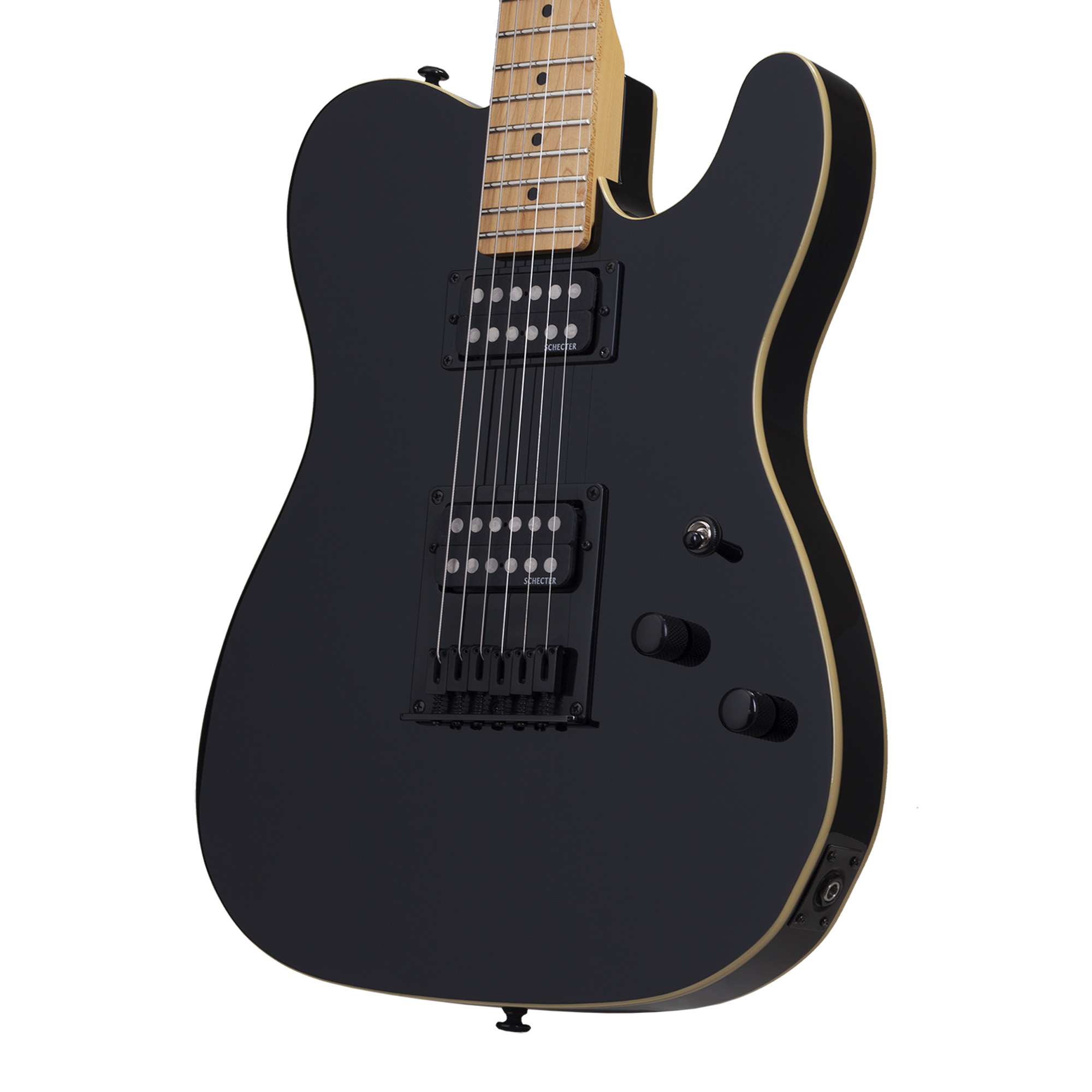 Schecter Electric Guitar PT BLK M.M Super Rock II - Gloss Black