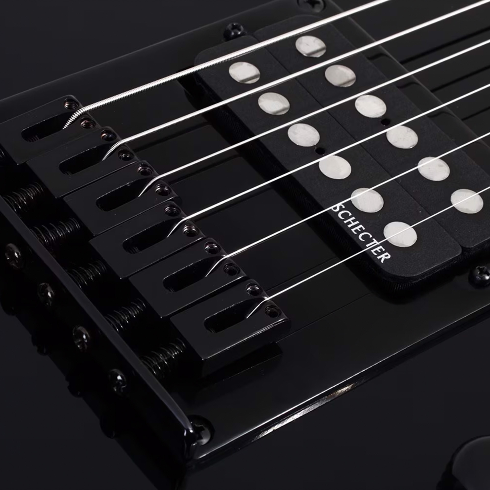 Schecter Electric Guitar PT BLK M.M Super Rock II - Gloss Black