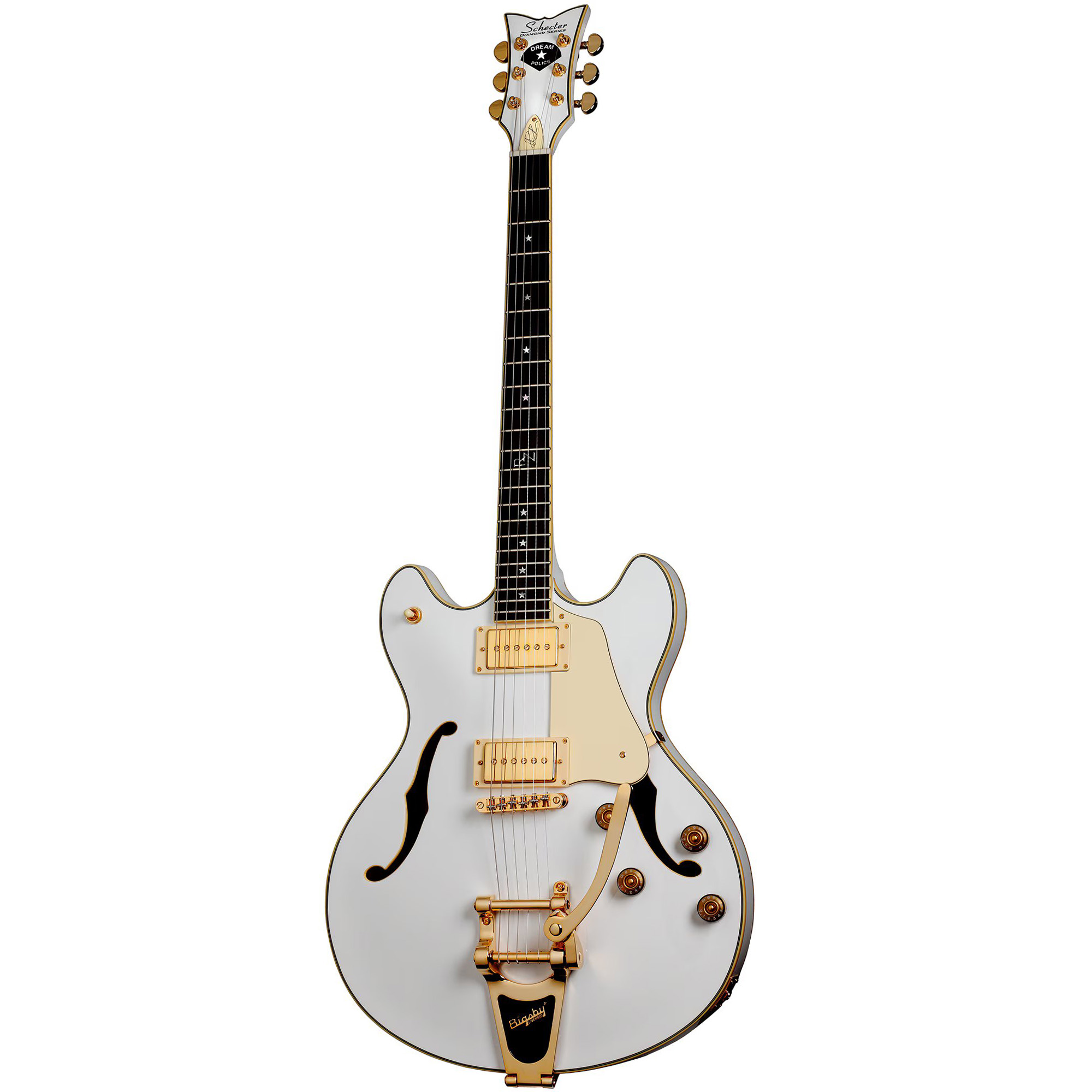Schecter Electric Guitar Robin Zander Corsair - Gloss White (PRE ORDER)